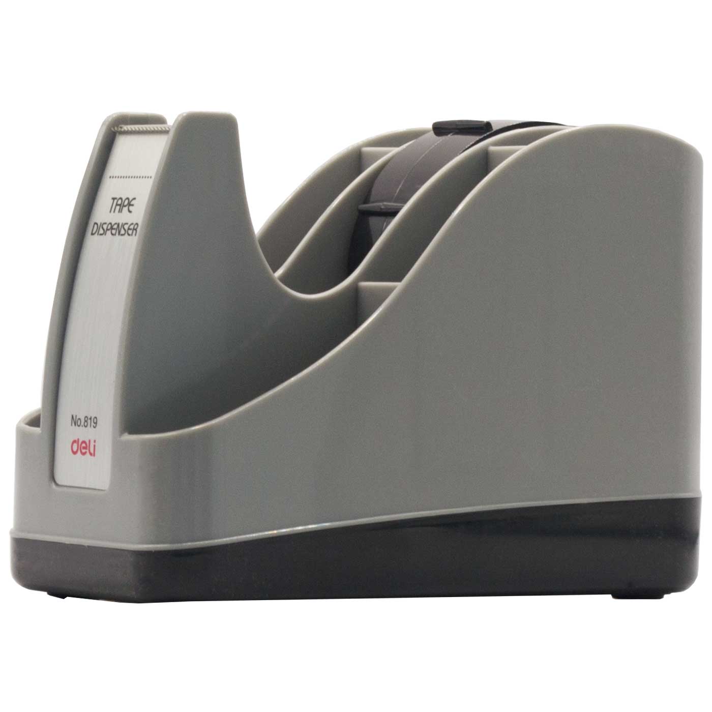 Deli Tape Dispenser with Storage Office Suite Grey