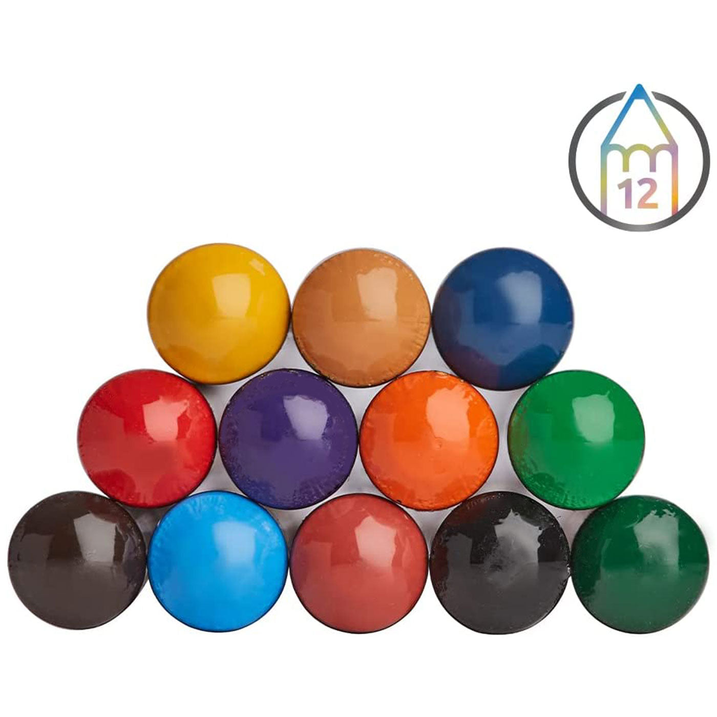 Derwent Academy Coloured Pencils Tin of 12 Shades