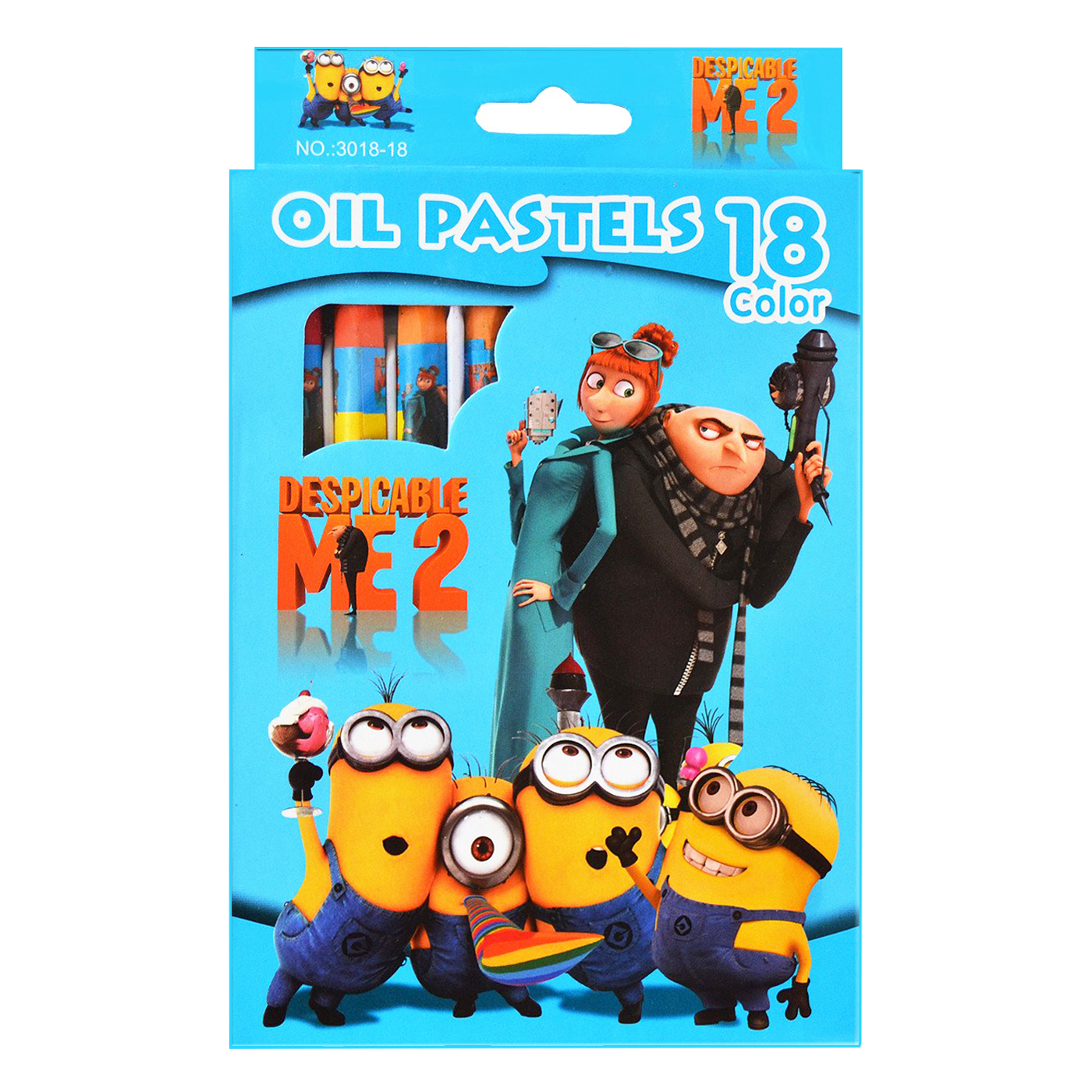 Despicable Me Oil Pastels 18 Shades