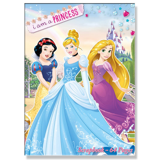 Disney Princess Scrapbook 64 Pages - School Depot NZ