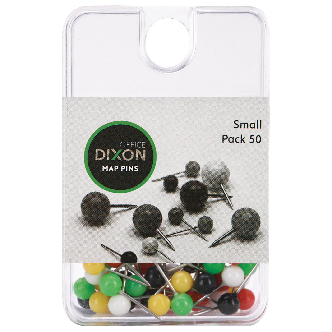 Dixon Map Pins Small Pack of 50 - School Depot NZ