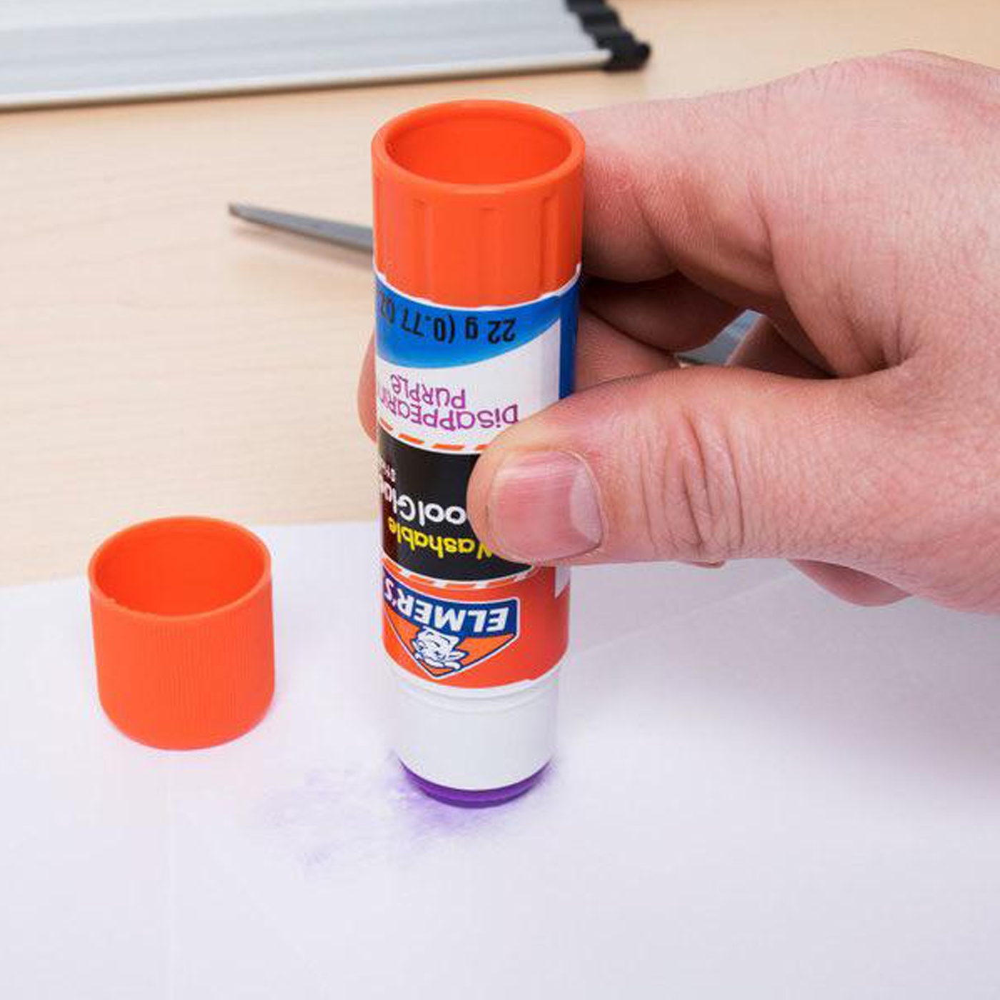 Elmer's School Glue Stick Purple Jumbo 40g