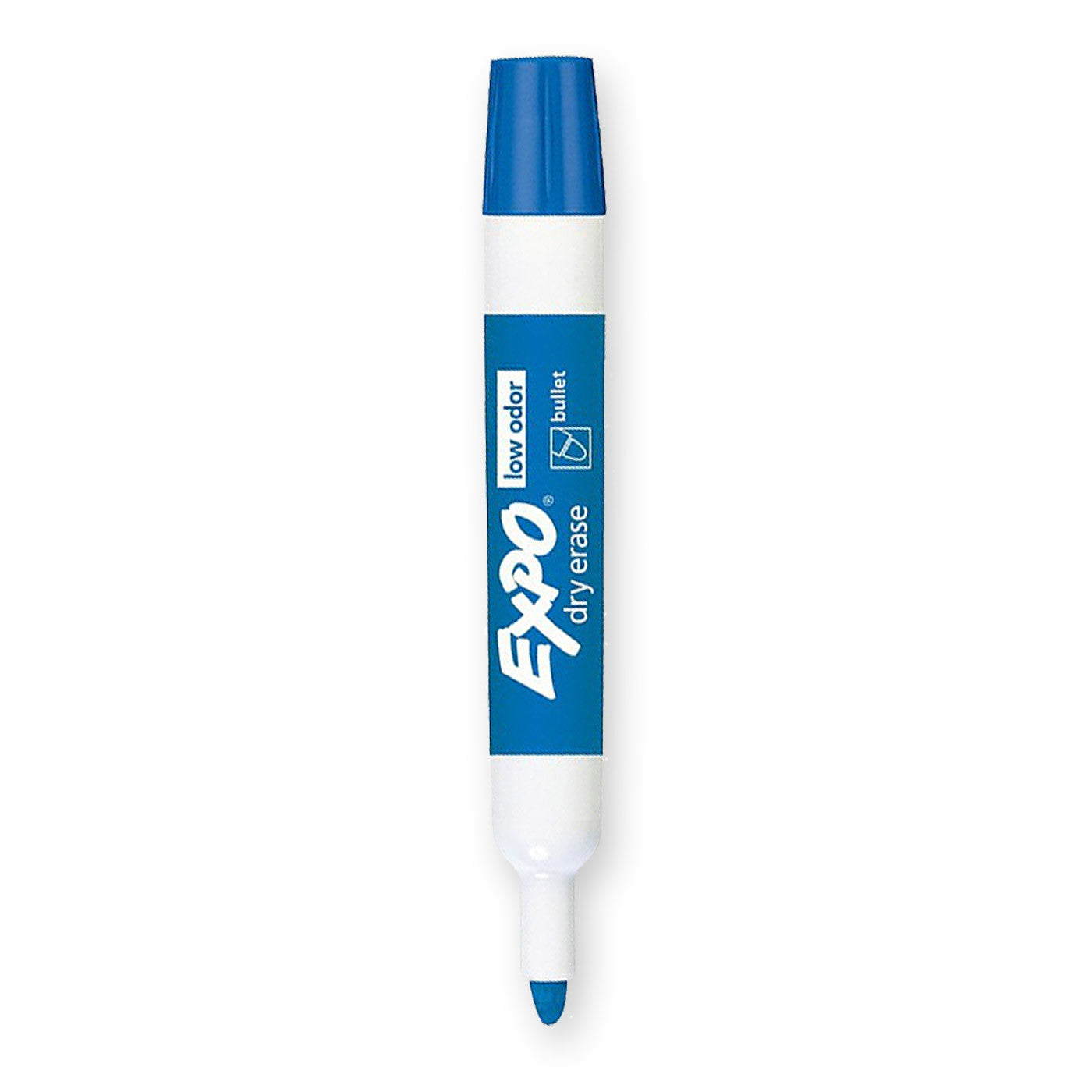 Expo Whiteboard Marker Bullet Tip Blue - School Depot