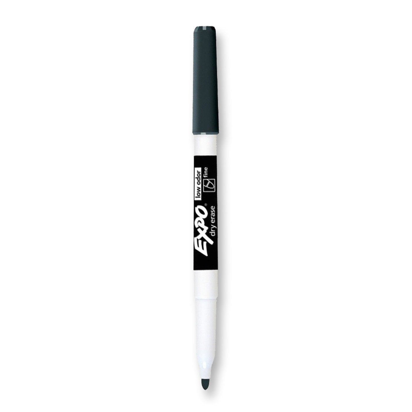 Expo Whiteboard Marker Fine Tip Black - School Depot