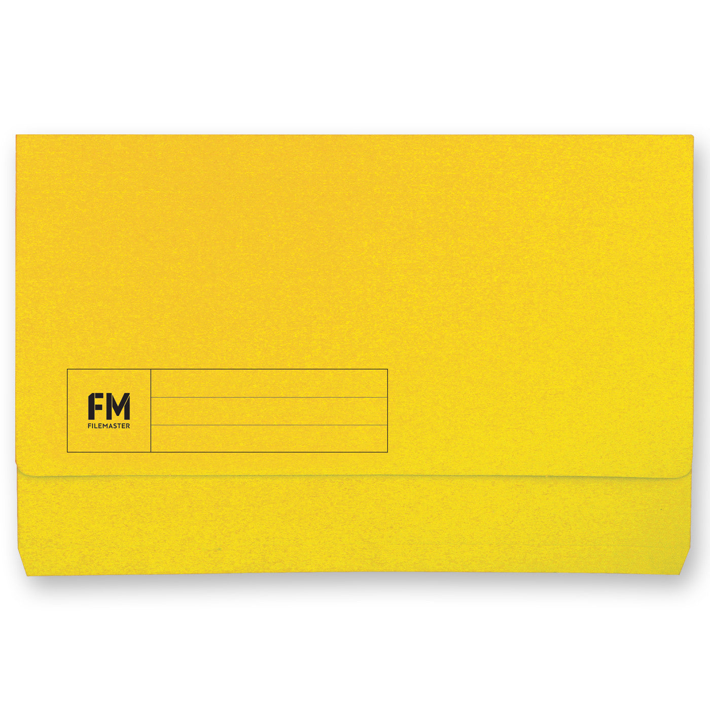 FM Document Wallet Foolscap Yellow