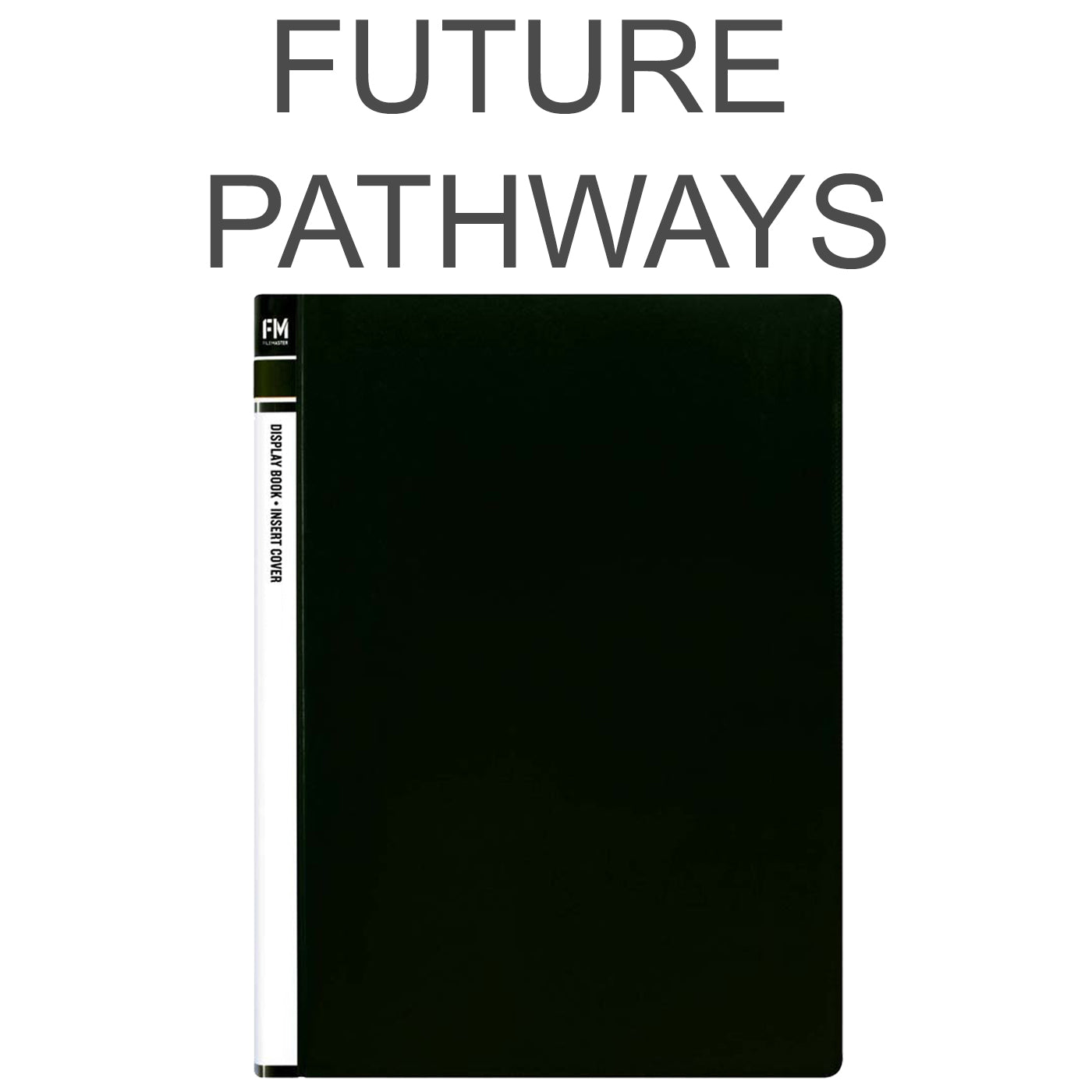 FM Display Book A4 10 Pocket Black