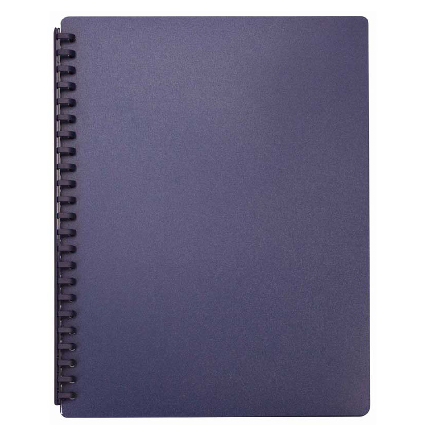 FM Display Book A4 Refillable 20 Pocket Blue