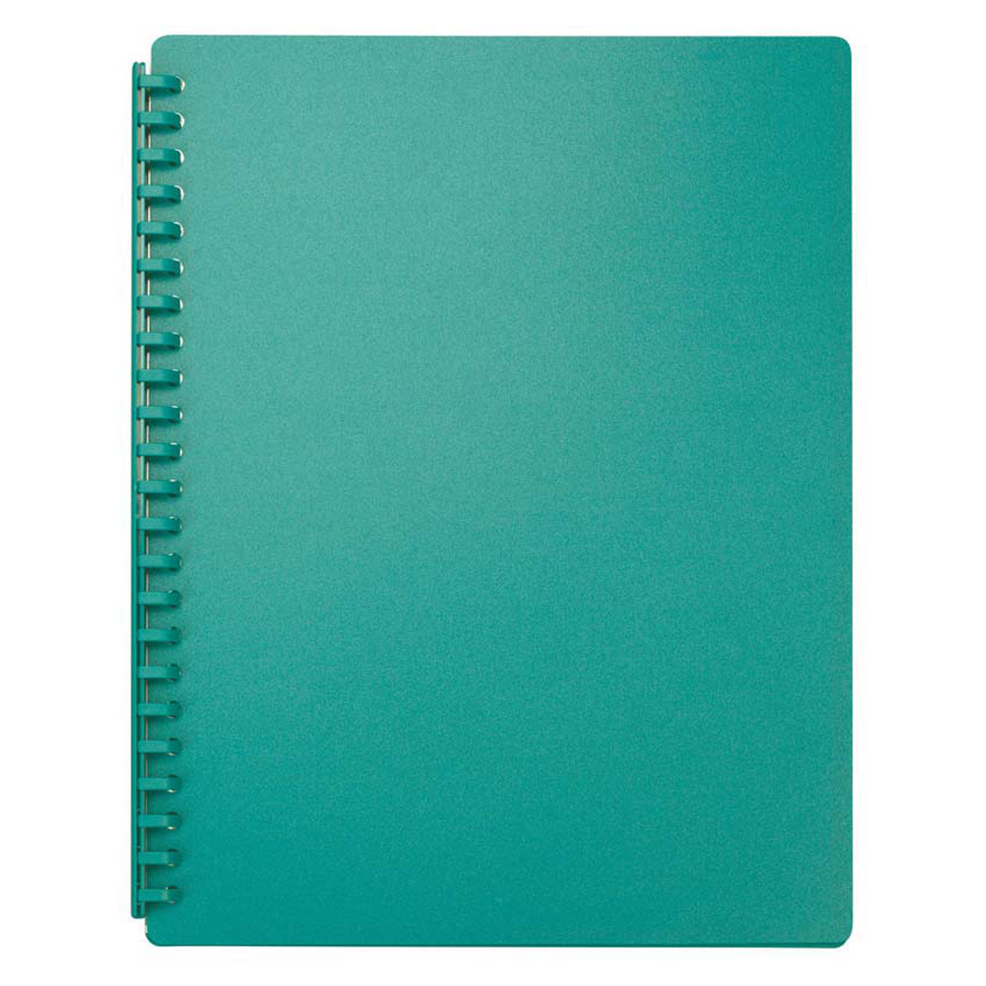 FM Display Book A4 Refillable 20 Pocket Green