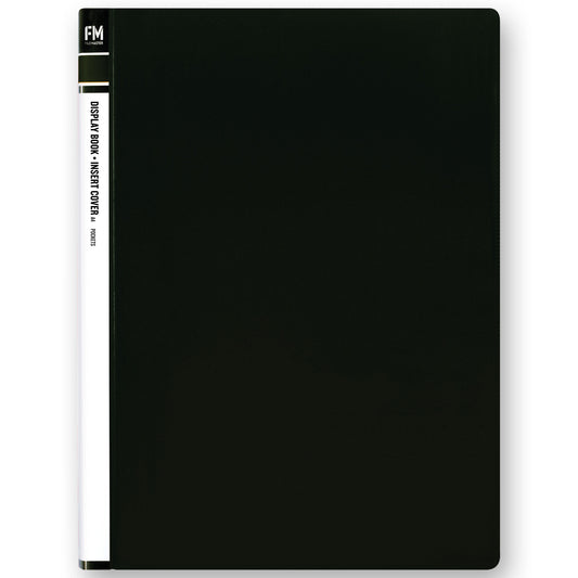 FM Display Book A4 60 Pocket Black