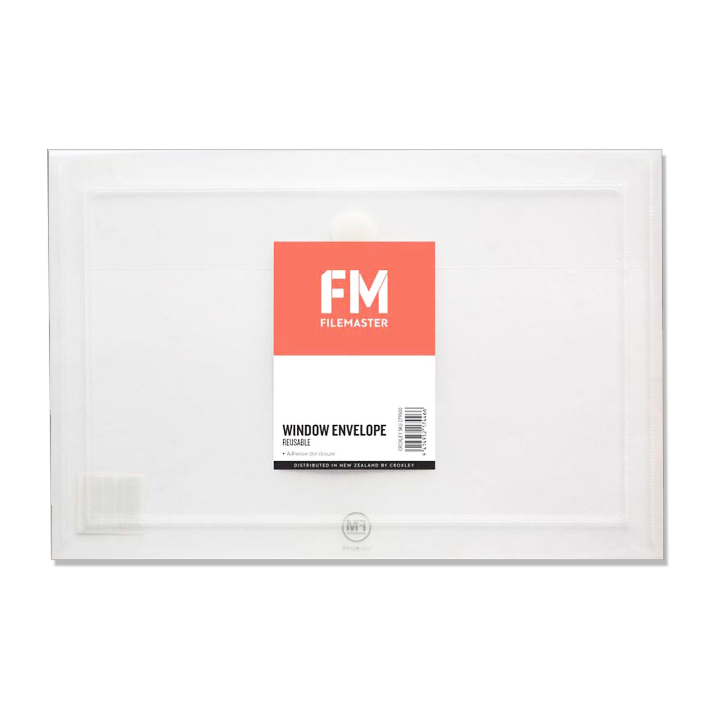 FM Document Wallet Clear Polyprop Foolscap