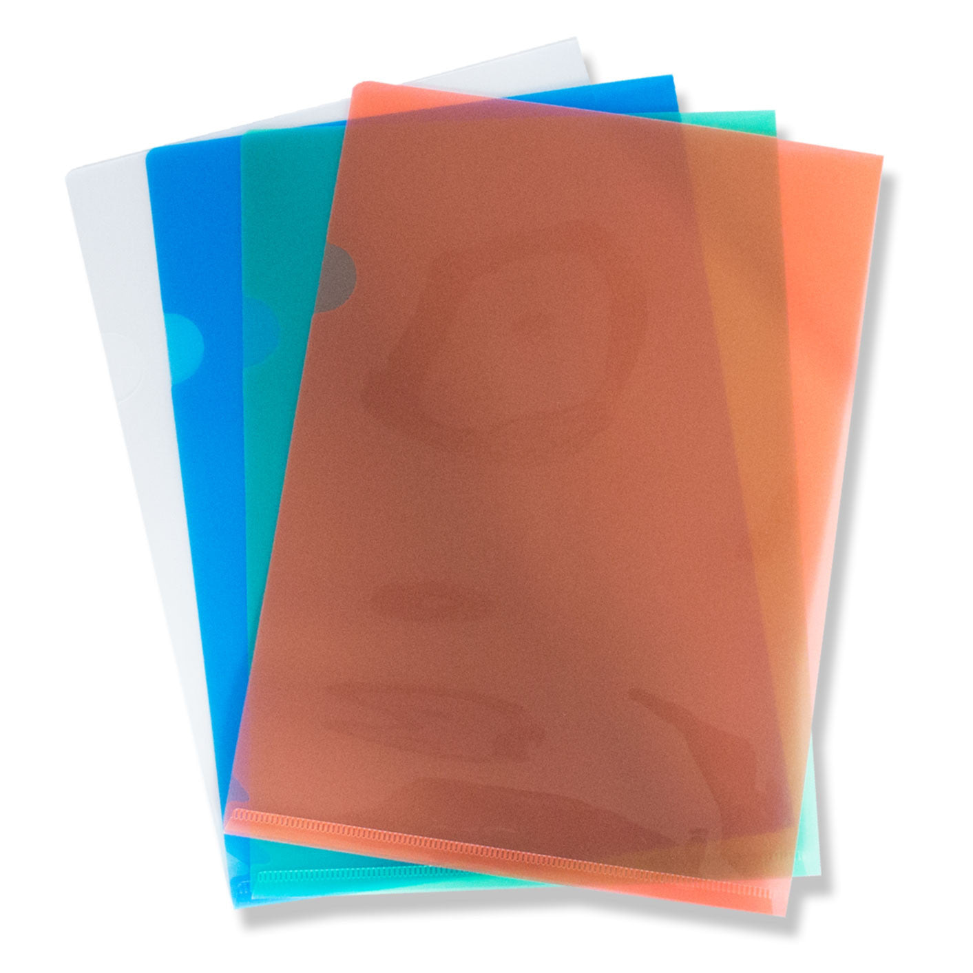 FM - L Shaped Pockets, A4 - Assorted - School Depot NZ