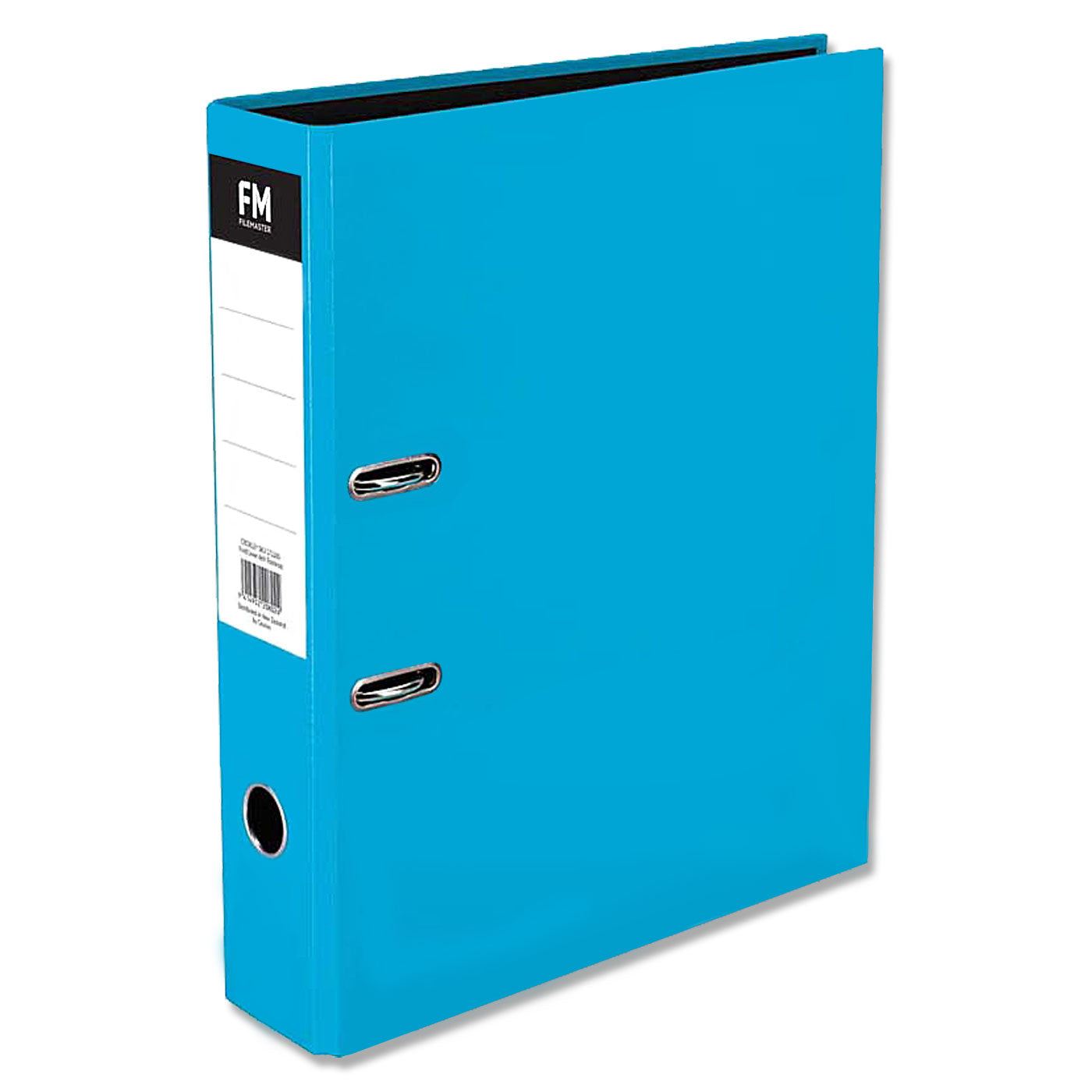 FM Vivid Lever Arch File Foolscap Ice Blue