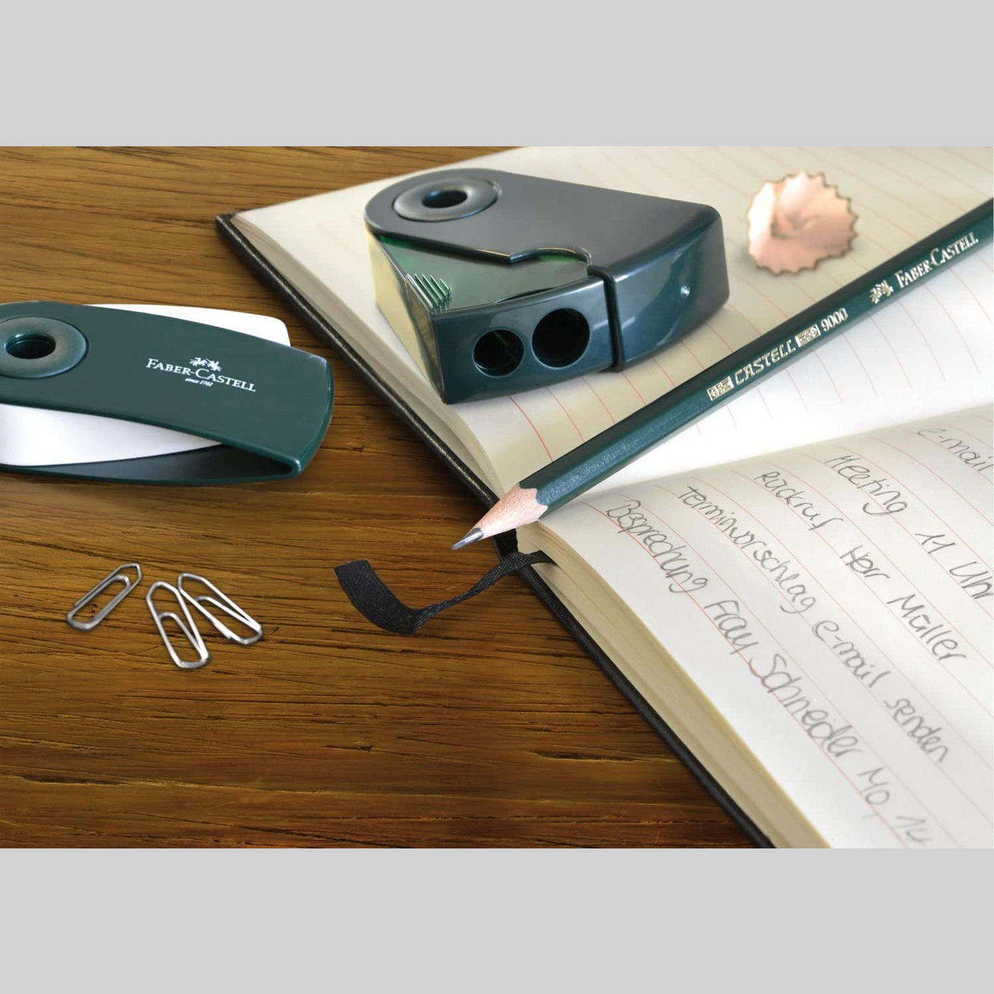 Faber-Castell Eraser with Protective Sleeve Green