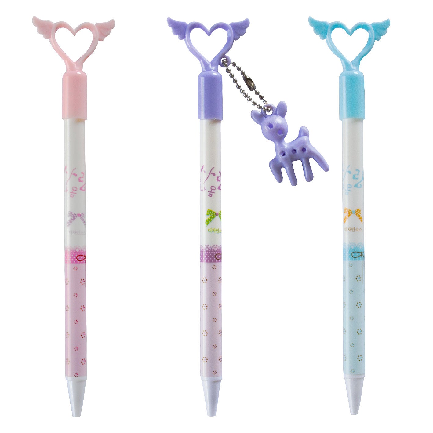 Fancy Ballpoint Pen Deer - Blue