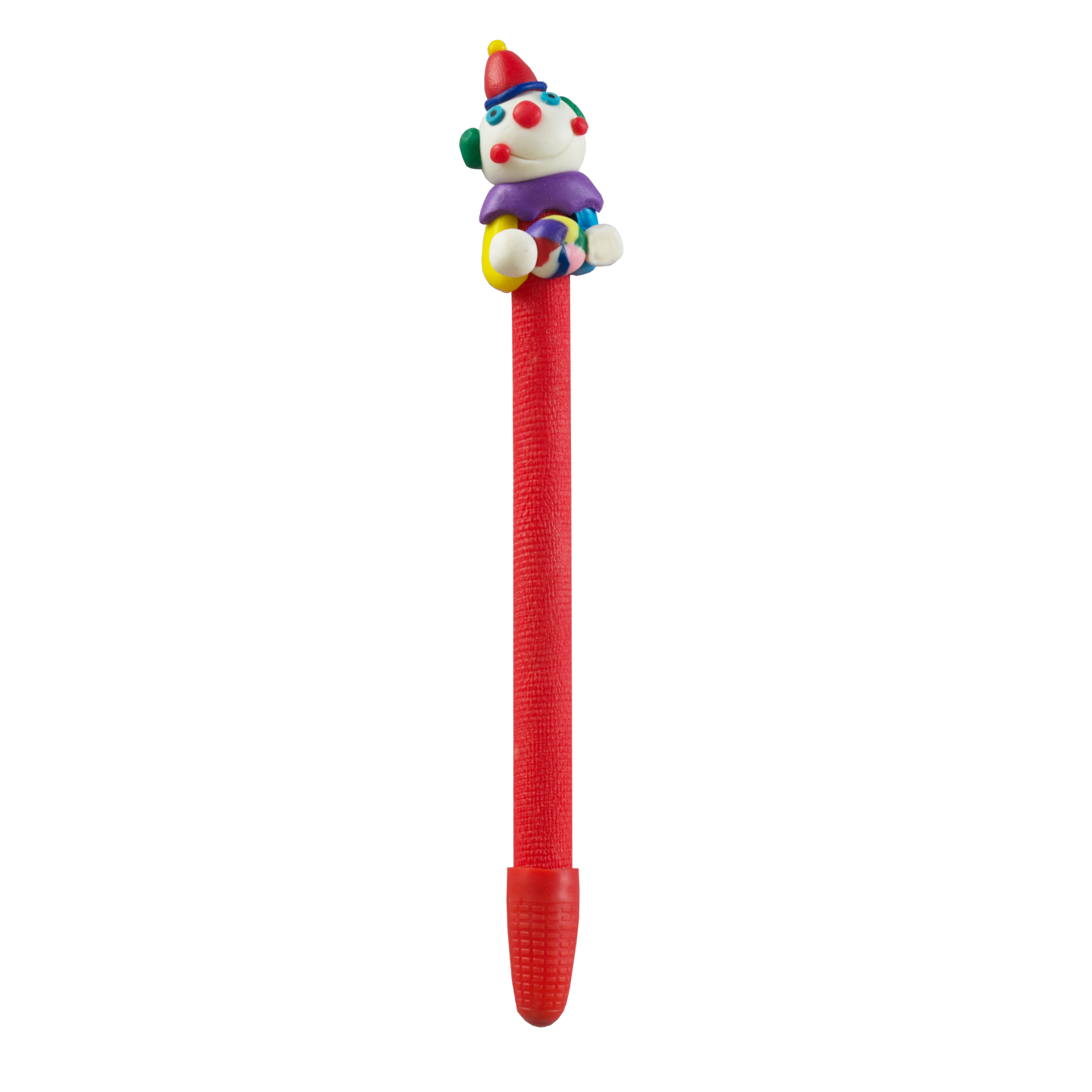 Fancy Kids Ballpoint Pen 3D Medium Tip Black Ink Clown
