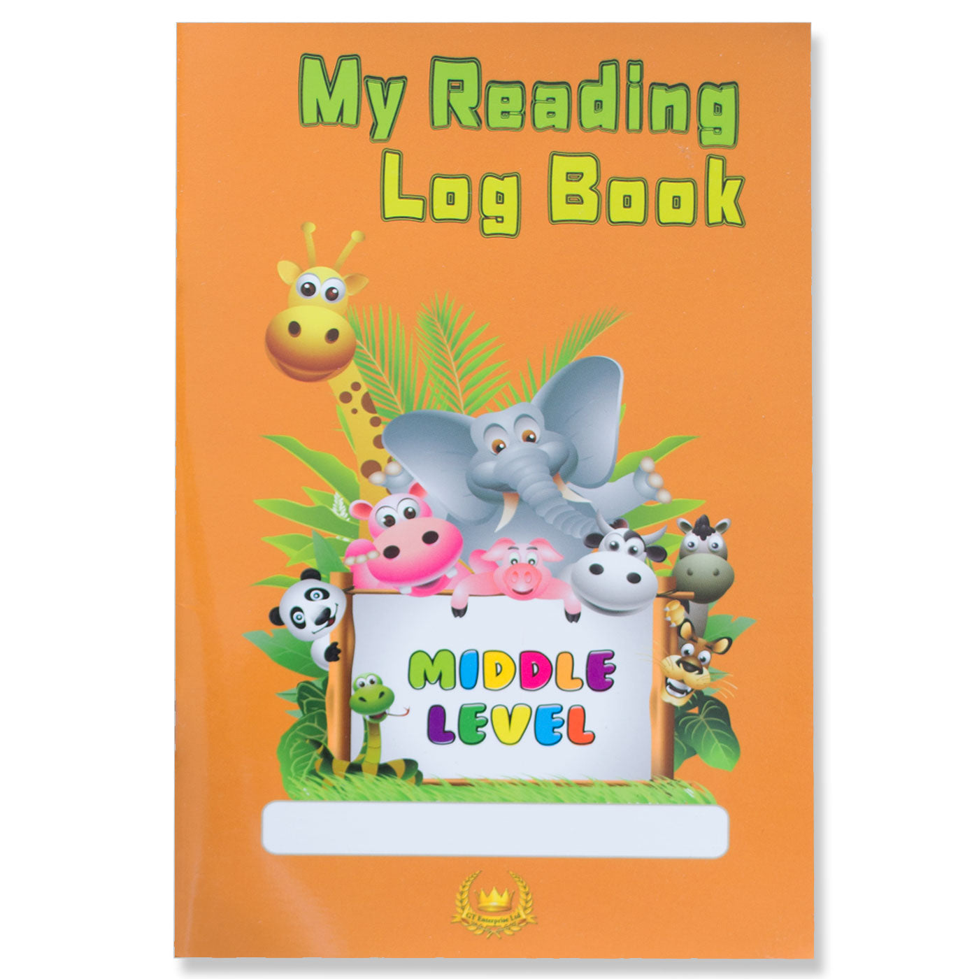 GT Enterprise My Reading Log Book Middle Level