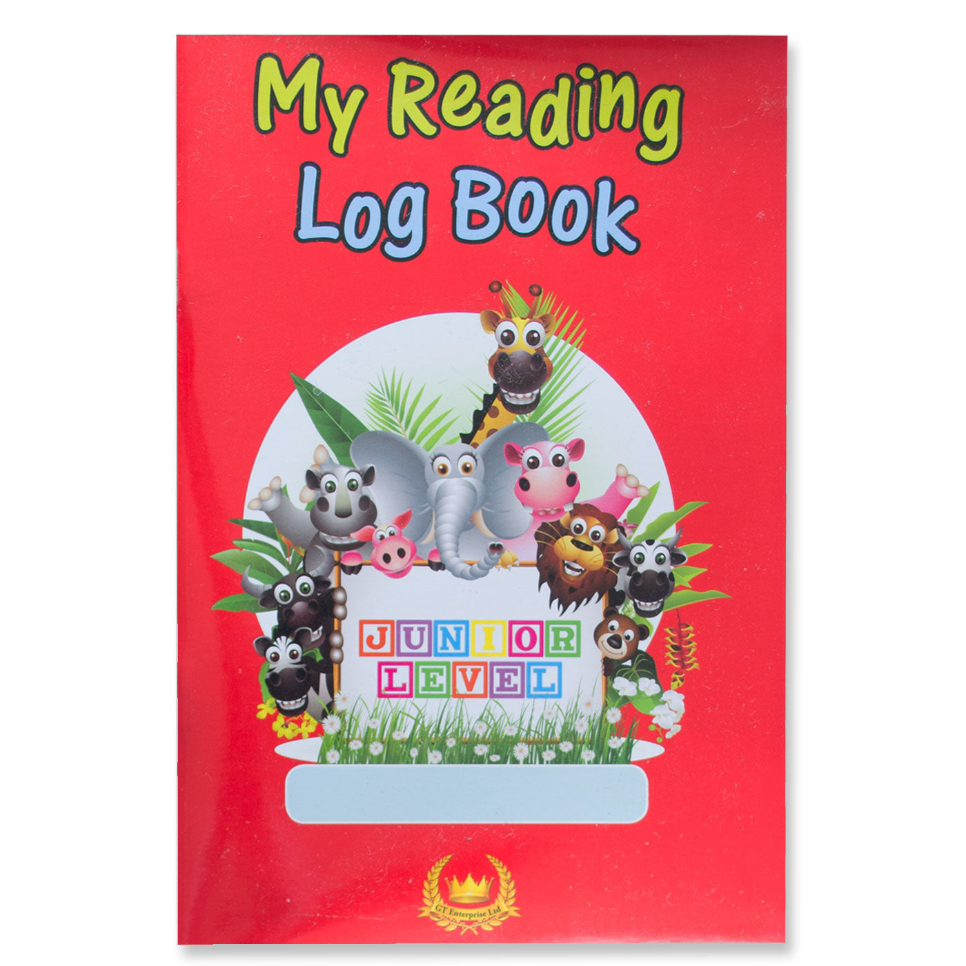 GT Enterprise My Reading Log Book Junior Level