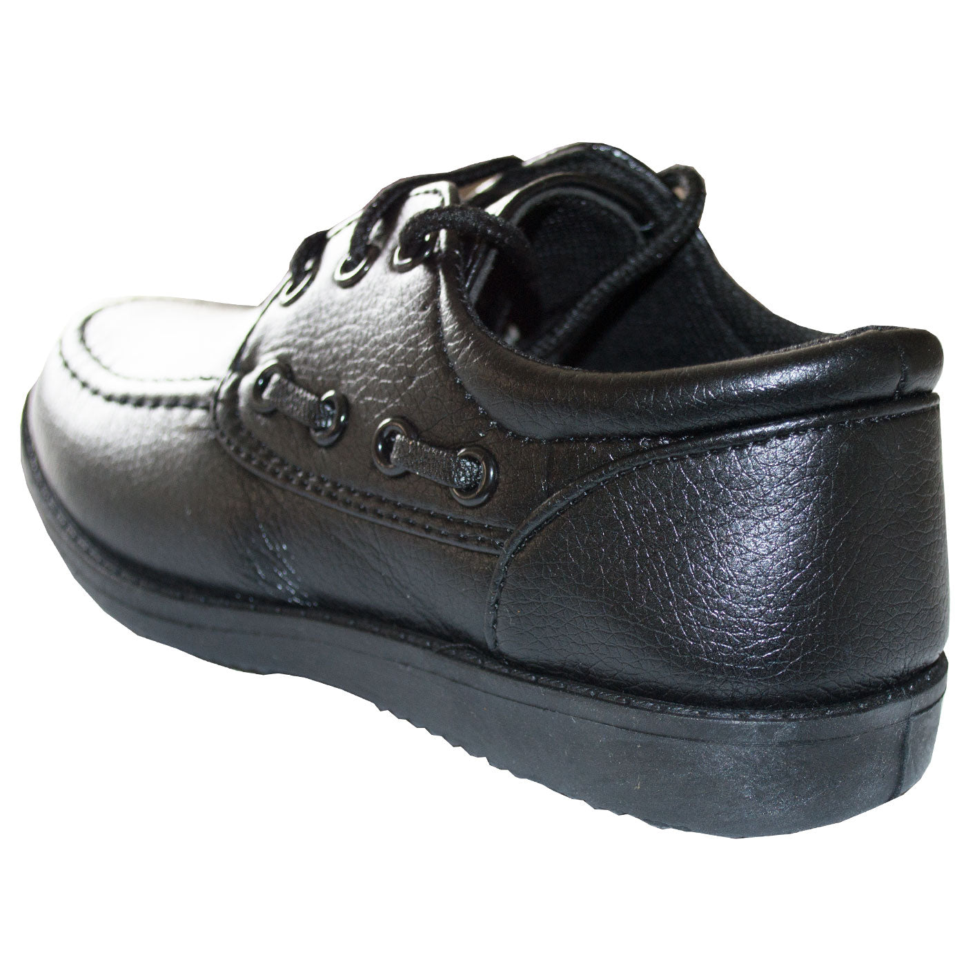 Hamburg Boys School Shoes Black