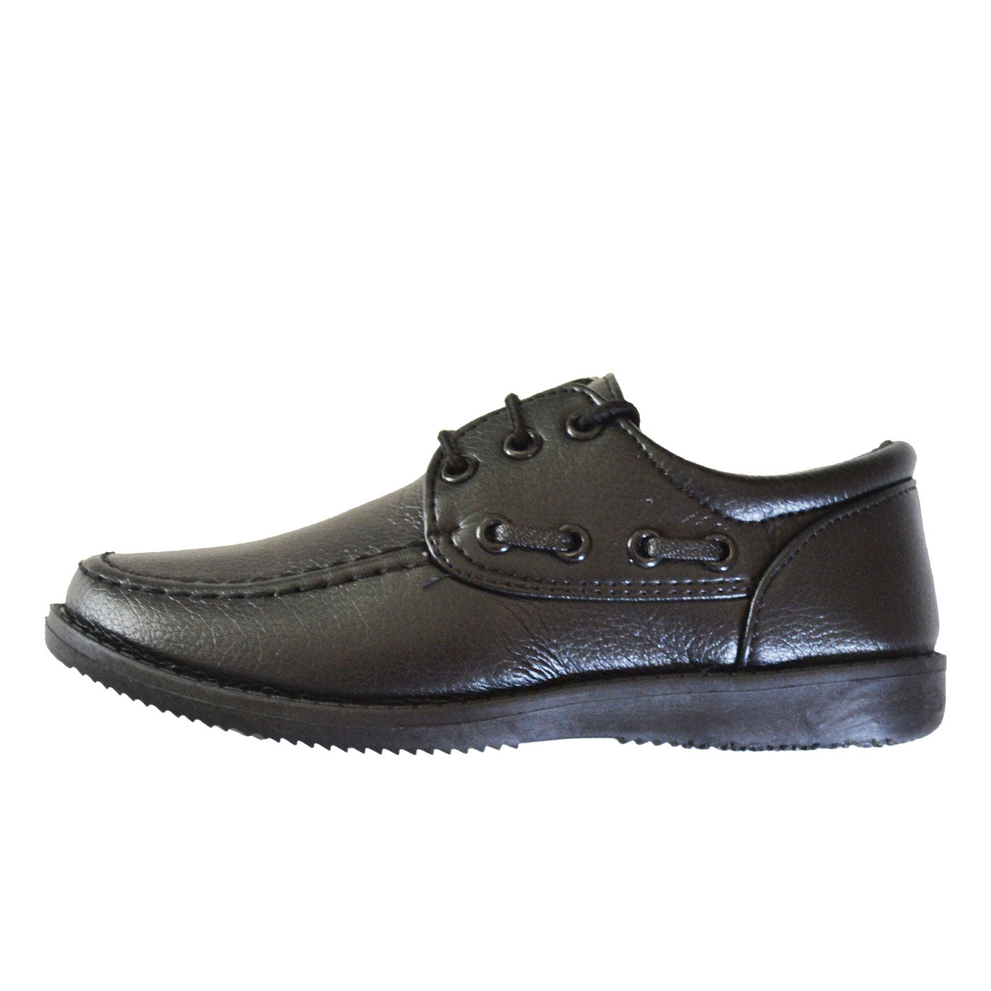 Hamburg Boys School Shoes Black