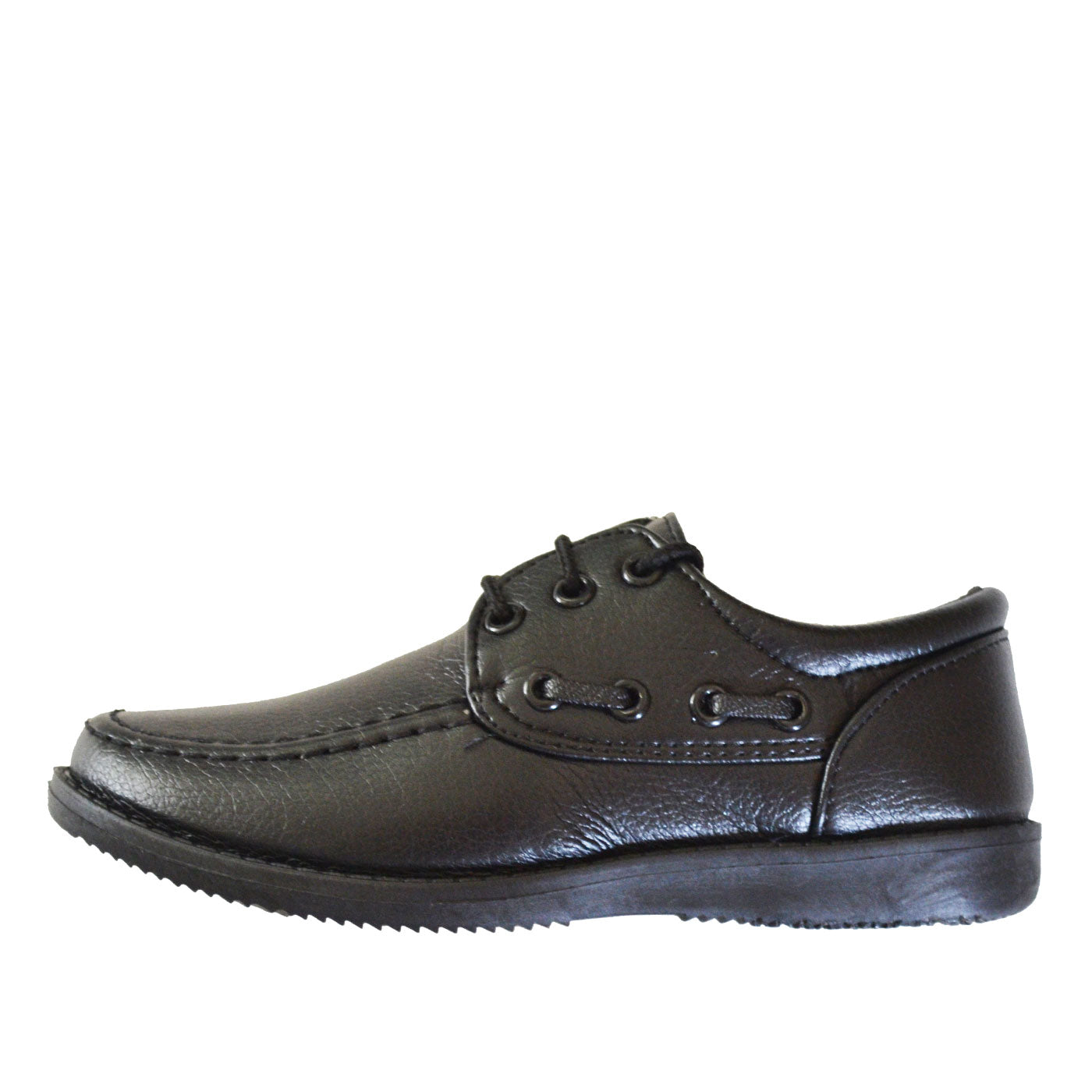 Hamburg Boys School Shoes Black - School Depot