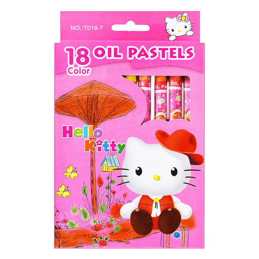 Hello Kitty Oil Pastels 18 Shades