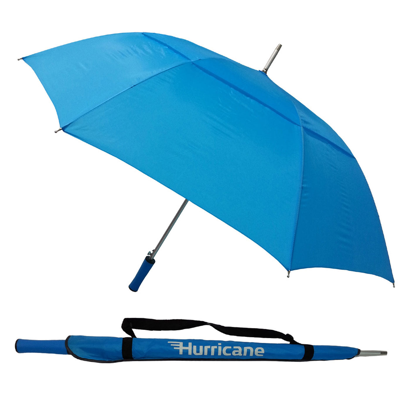 Hurricane Urban Ultimate Golf Umbrella Cyan