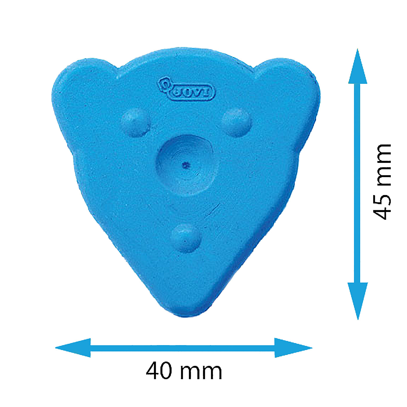 Ergonomic Shape and Size of Jovi Magic Bear Wax Crayons