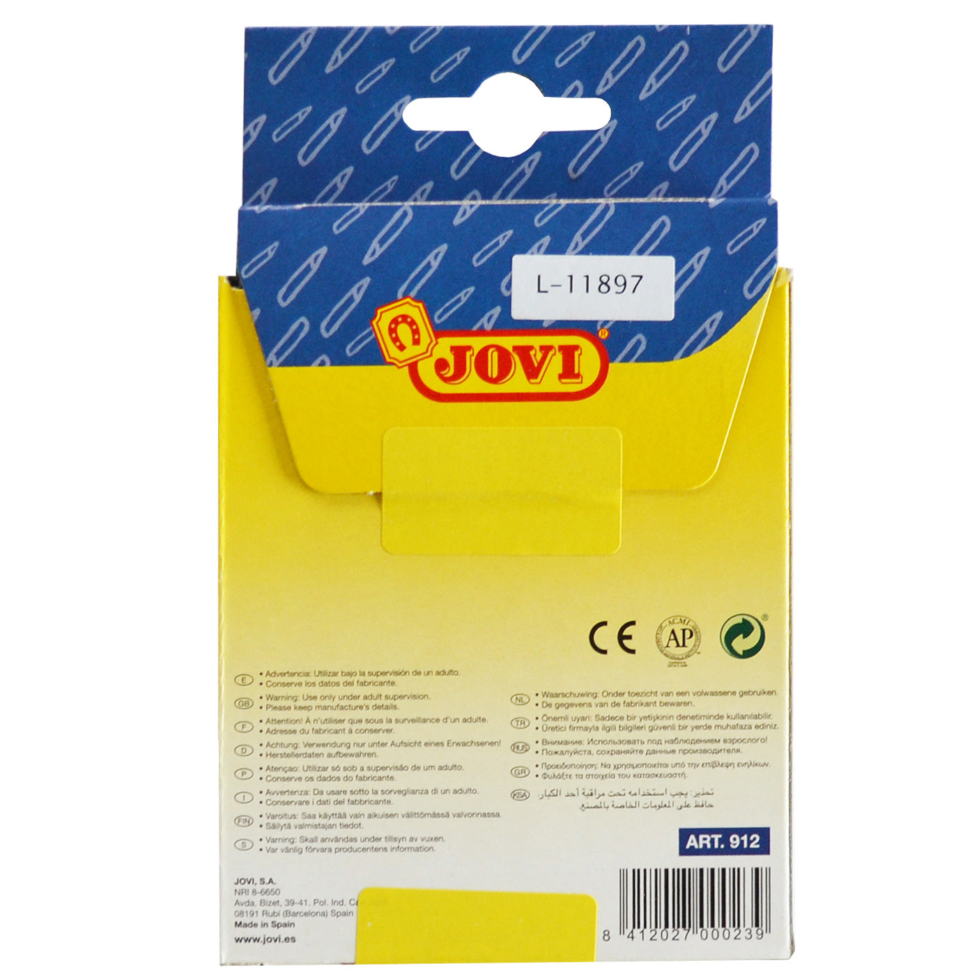 Jove Plastic Crayons Box Back Side School Depot NZ