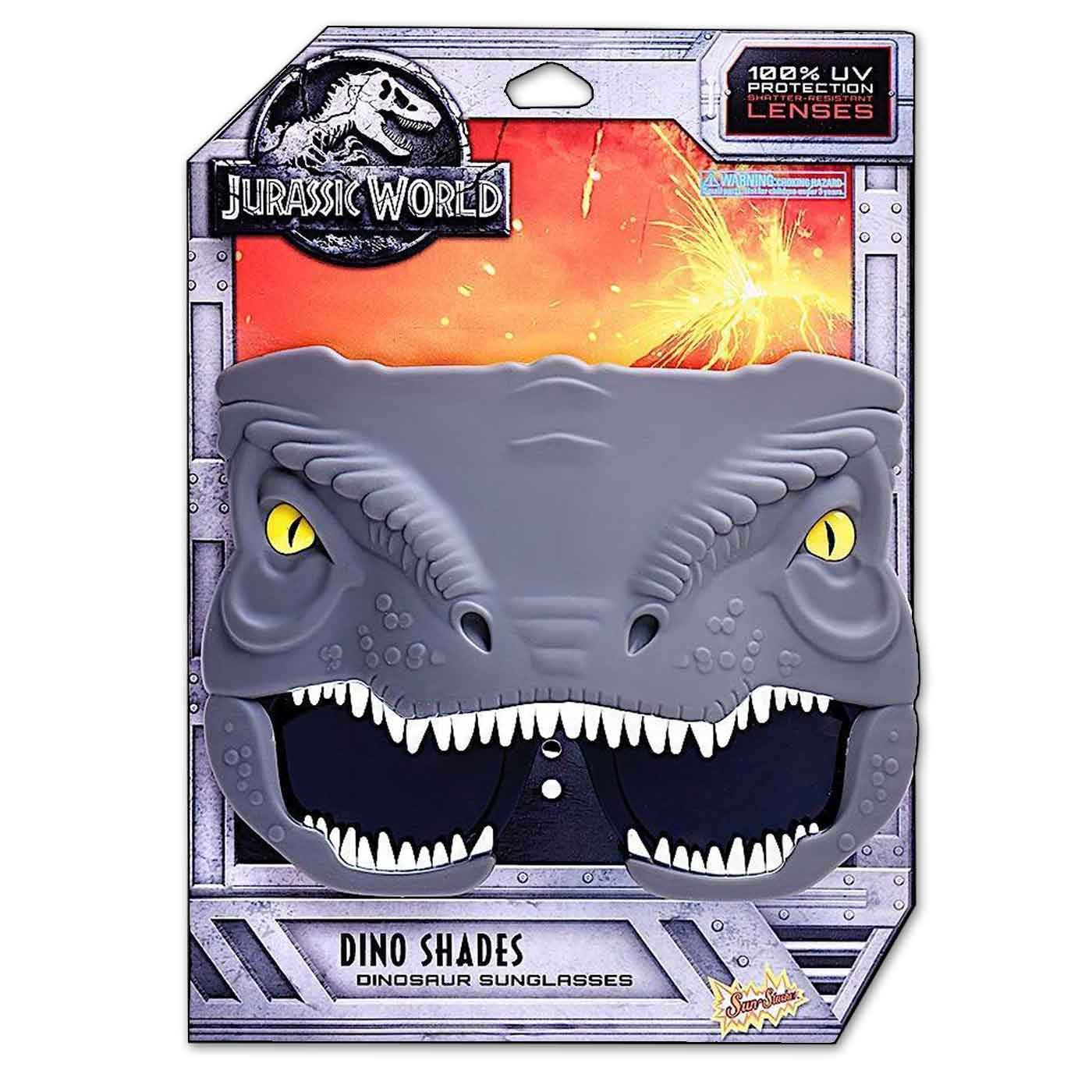 Jurassic World Blue Raptor Dinosaur 3D Sun-Staches All Ages