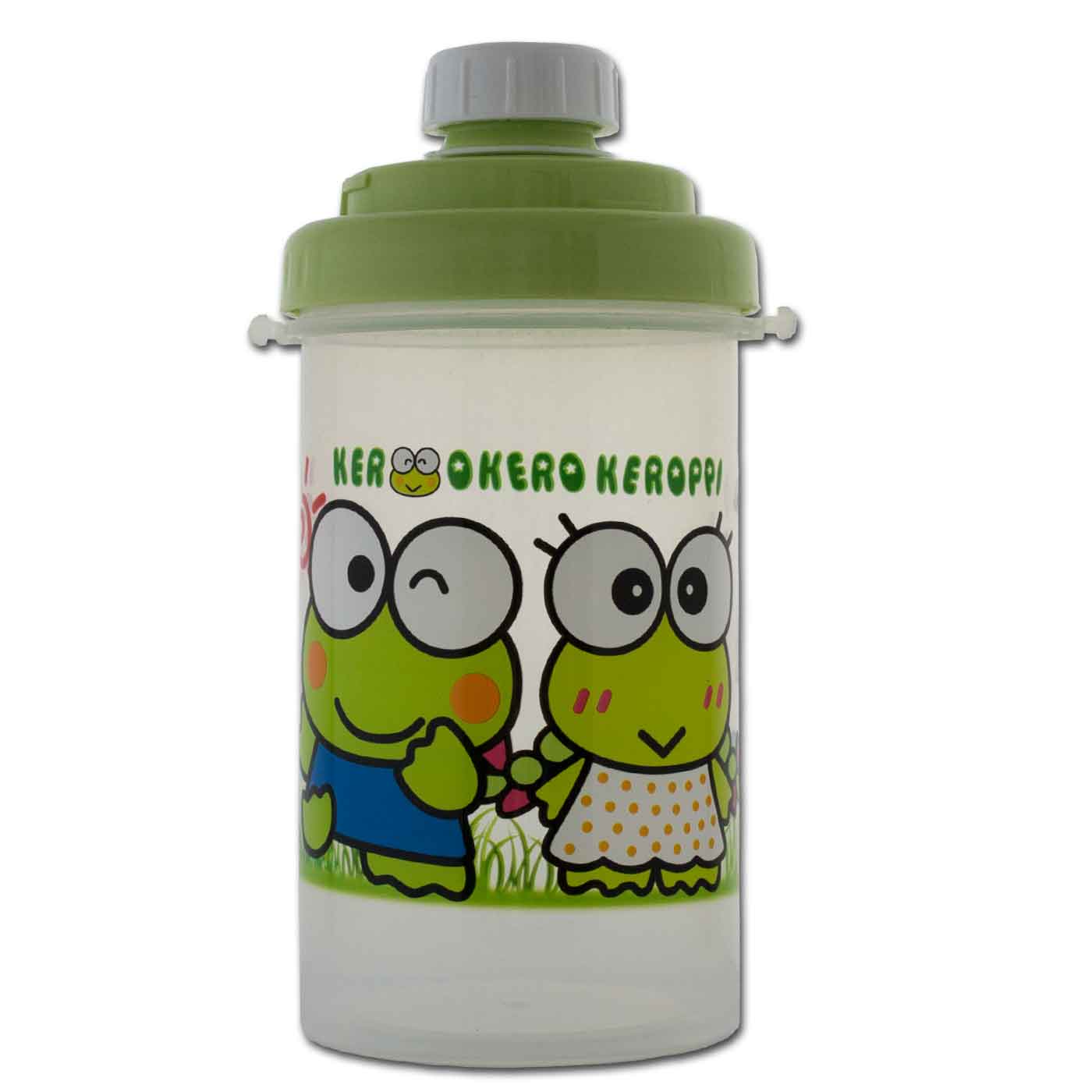 Kids Drink Bottle with Cup 550ml Keroppi