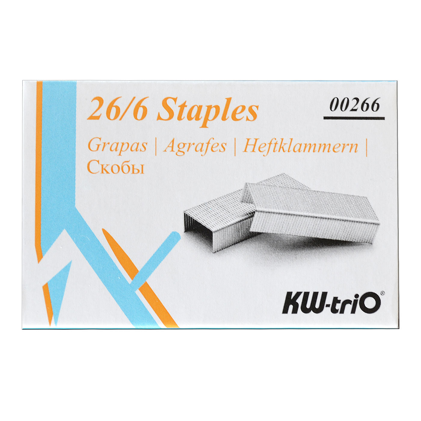 KW-Trio Staples 26/6 Box 1000 - School Depot NZ