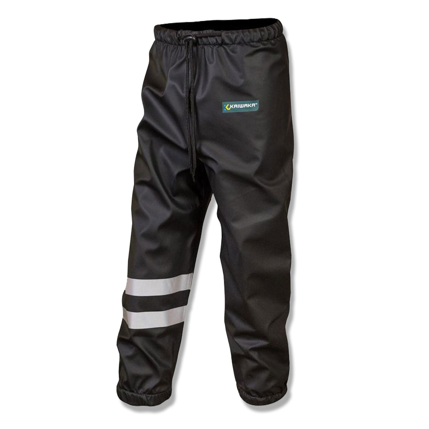 Kaiwaka Kids 100% Waterproof Overtrousers Size 4-12 Black – School Depot NZ
