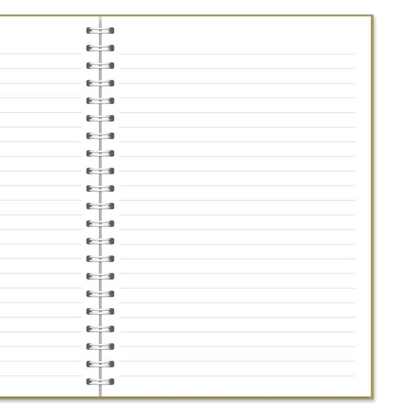 Kanuka Glen Art Notebook Wiro A5 Ruled 7mm 192 Page Tui