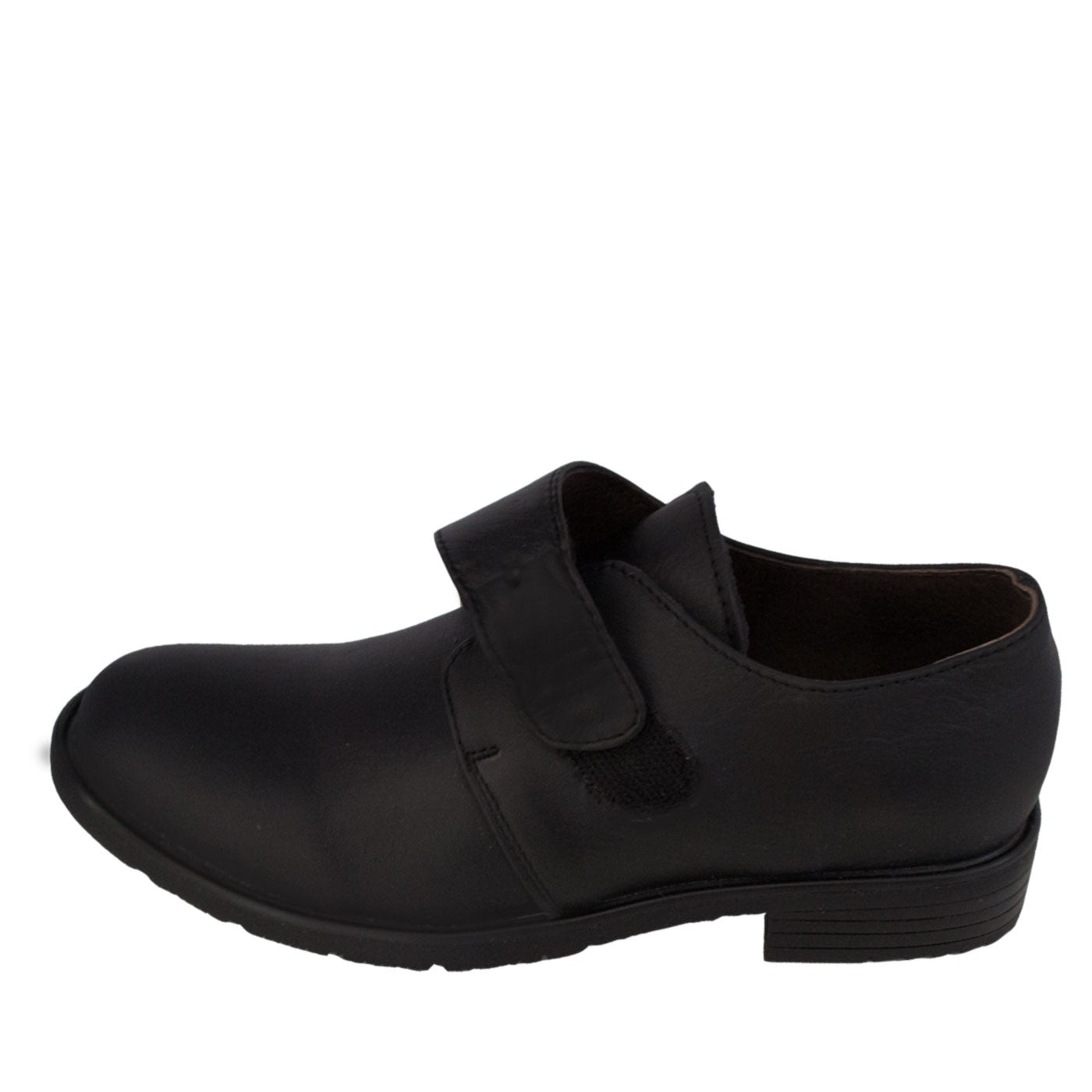 Marty Black School Shoes with Velcro - School Depot NZ