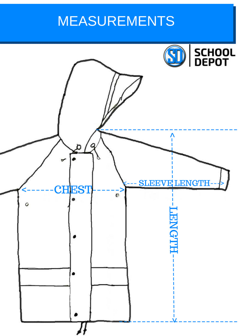 Kaiwaka Kids 100% waterproof Parka Size 6-8