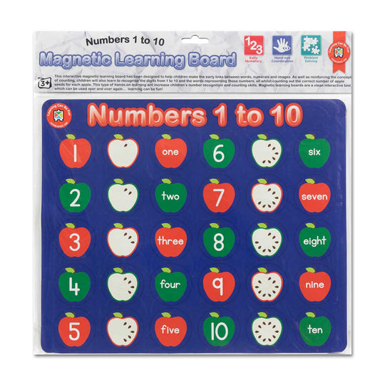 LCBF Magnetic Learning Board Numbers  33.5 x 30cm