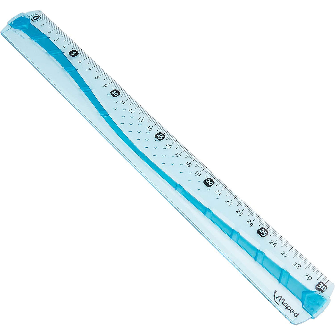 Maped Flex-Flat Ruler 30cm Blue