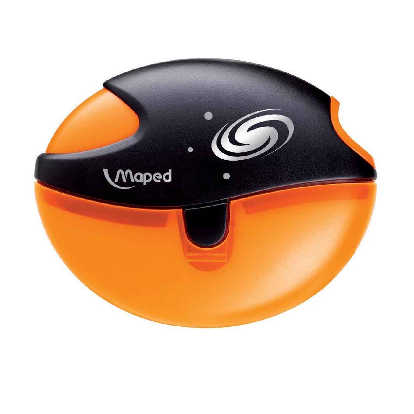 Maped Sharpener Galactic Single Hole Orange