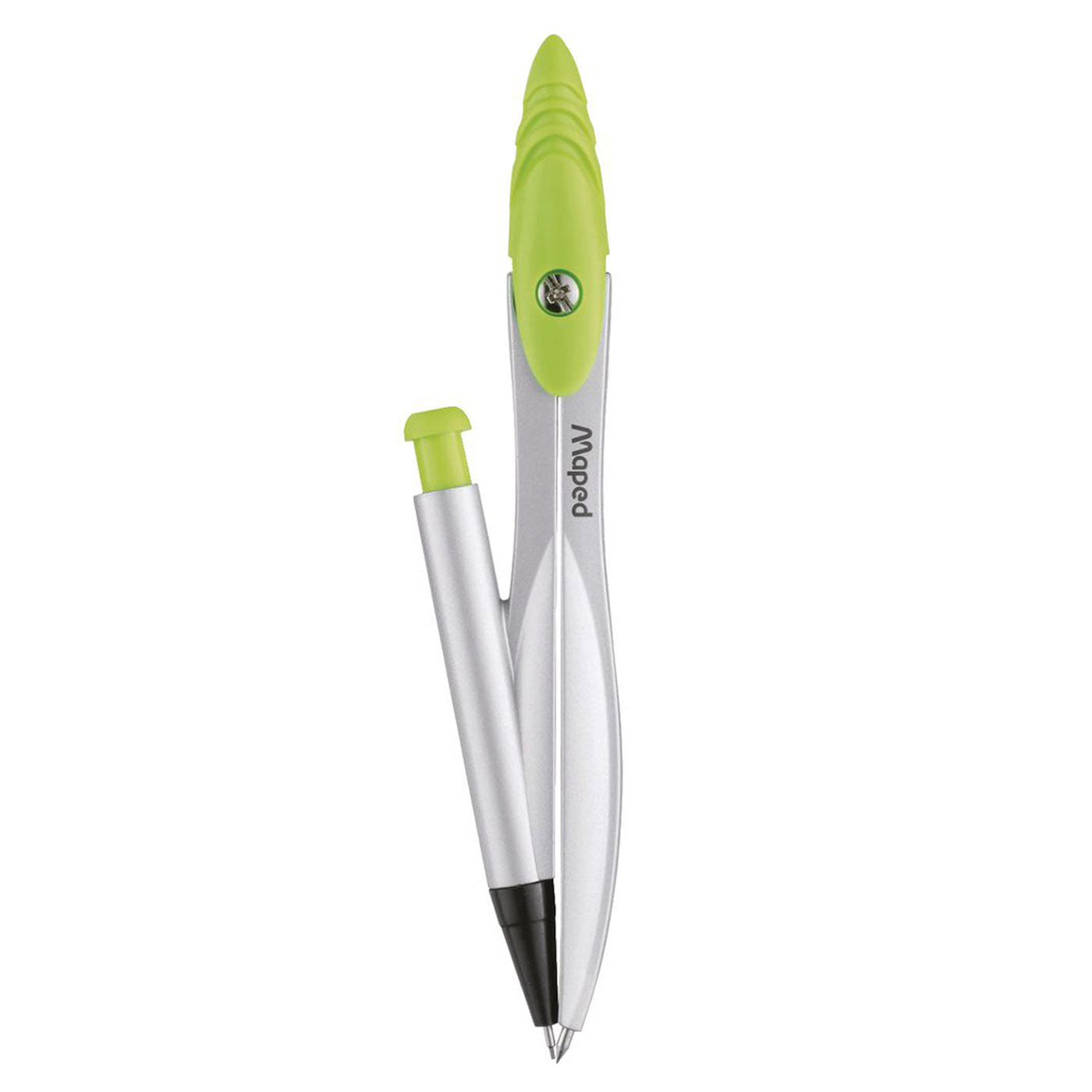 Maped-Study-Compass-Metal-with-0.5mm-Mechanical-Pencil-Green