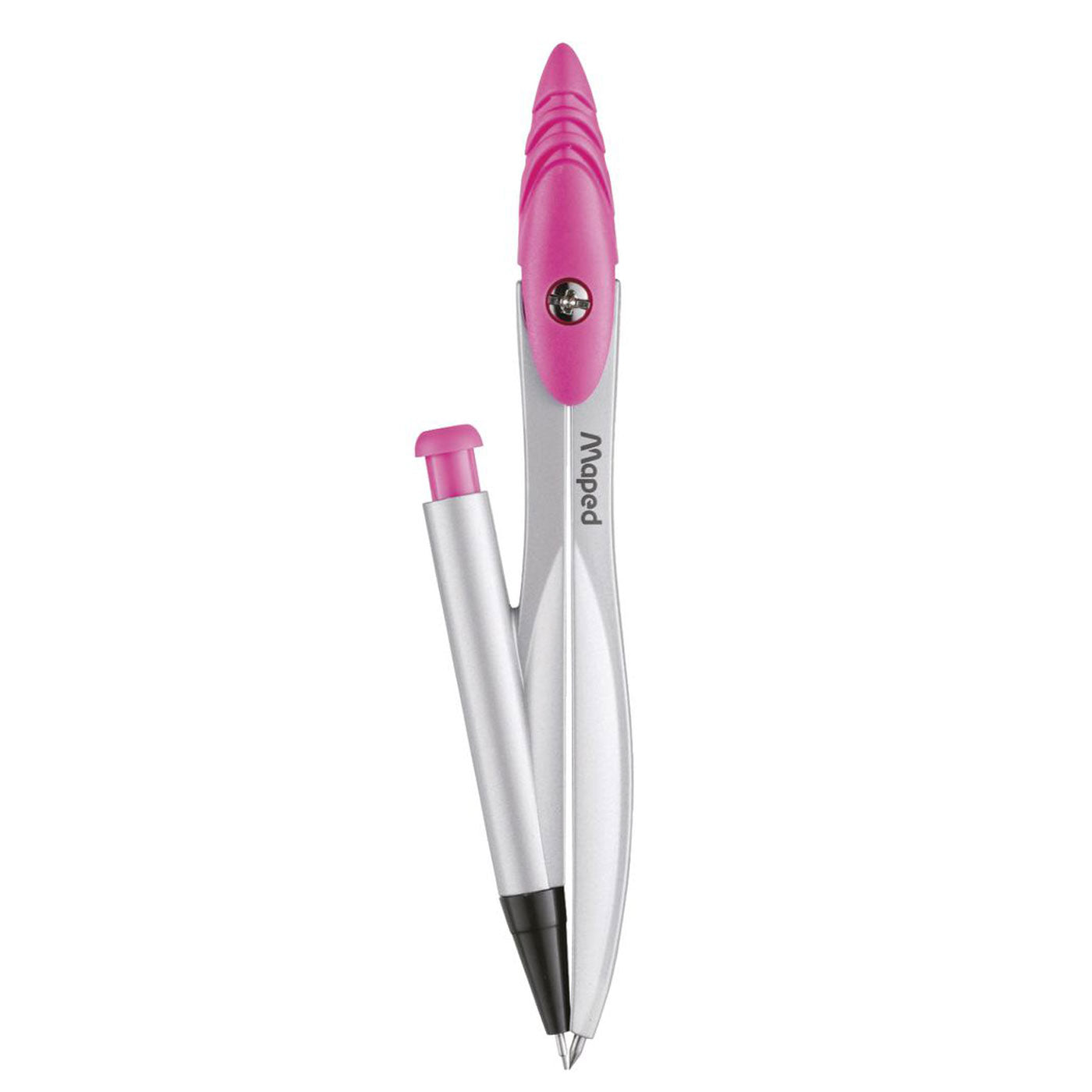 Maped-Study-Compass-Metal-with-0.5mm-Mechanical-Pencil-Pink