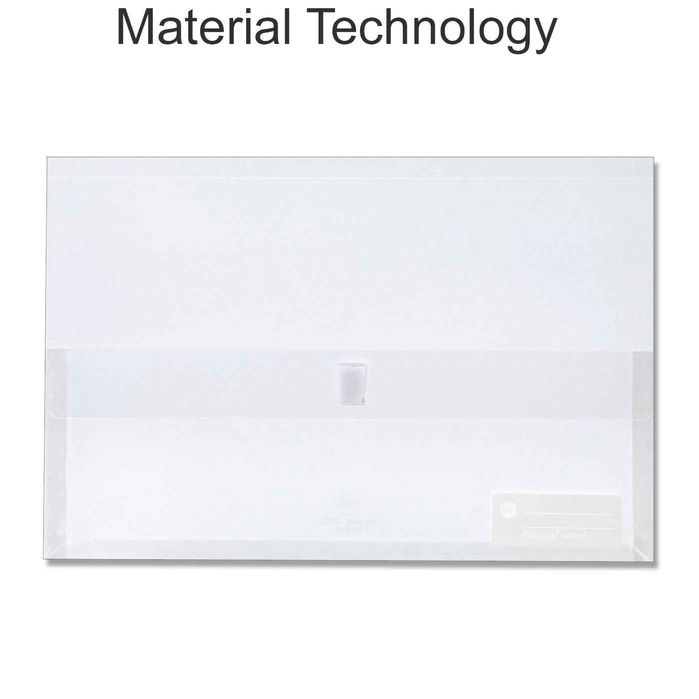 Marbig Document Wallet Foolscap Clear
