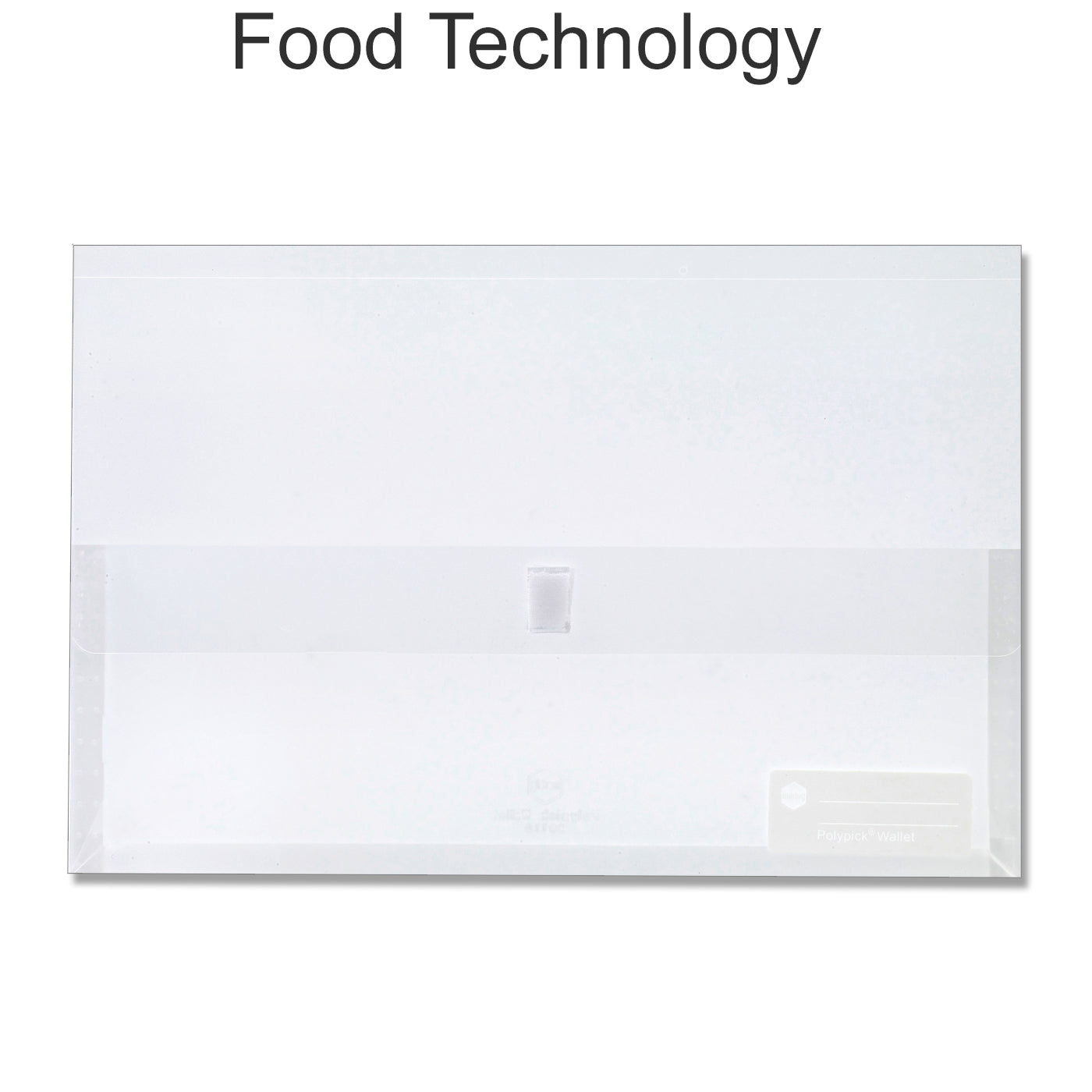 Marbig Document Wallet Clear Foolscap