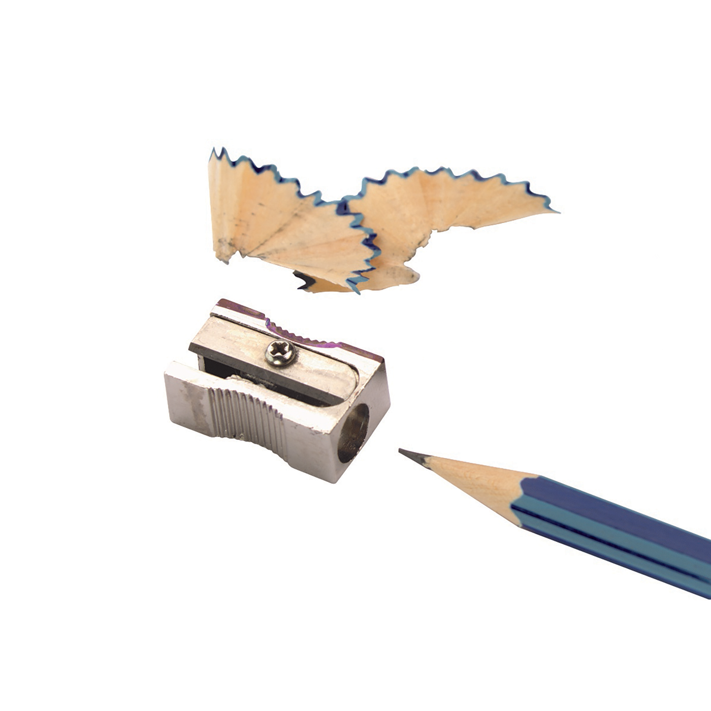 Marbig Pencil Sharpener Metal Single Hole