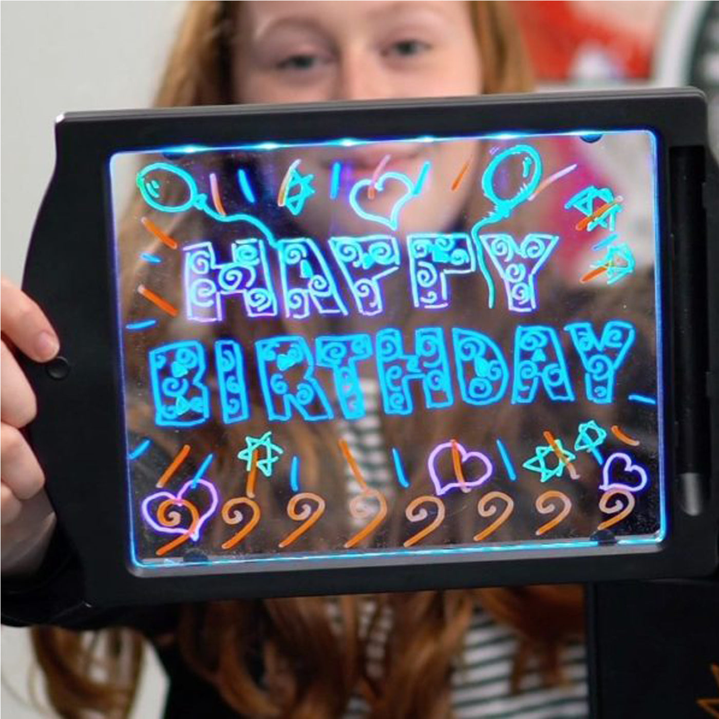 Marvin’s Magic Glow Art Light Up Board with 4 Neon Markers