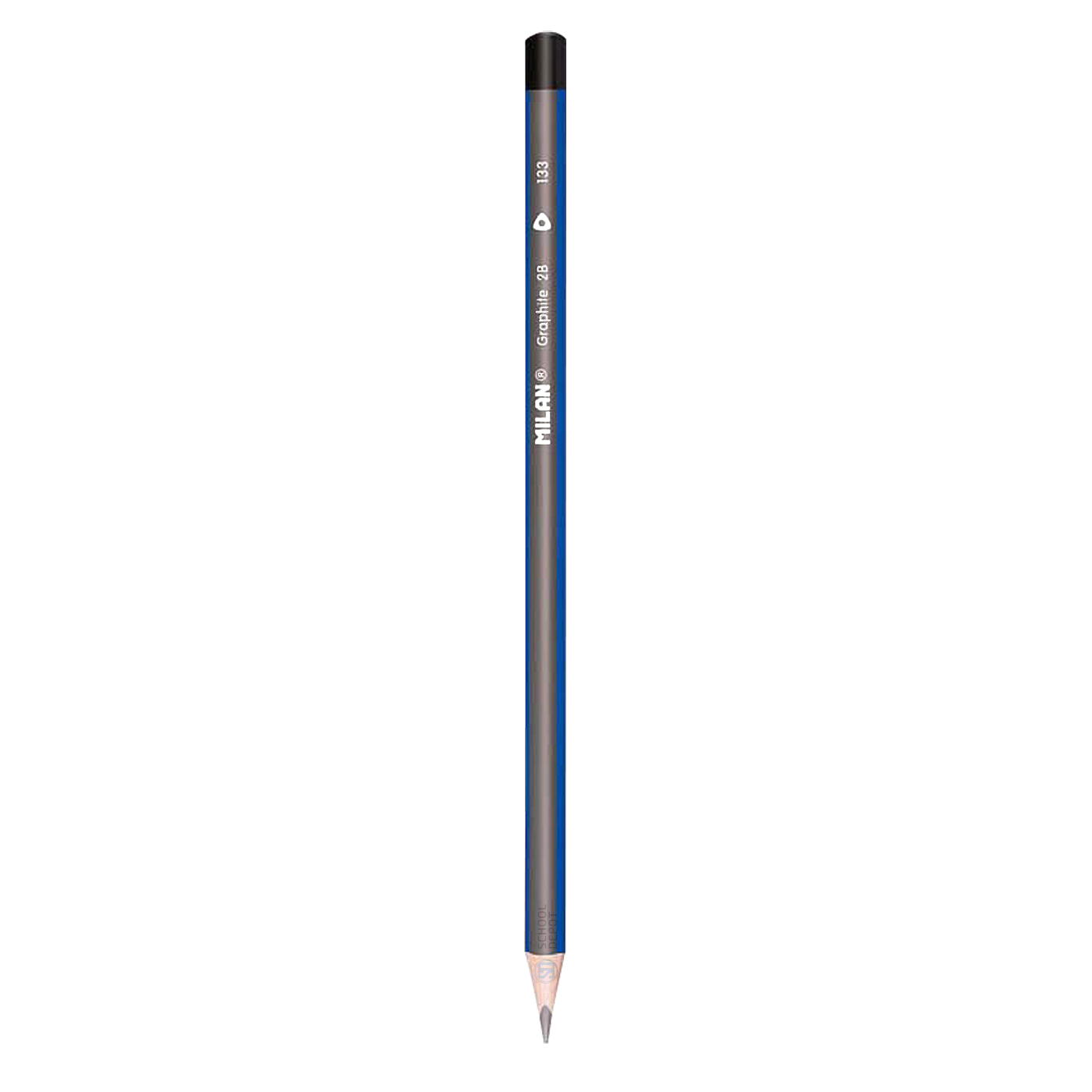 Milan Graphite Pencils 2B Pack 12 Triangular