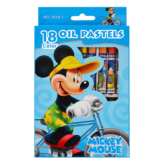 Mickey Mouse Oil Pastels 18 Shades