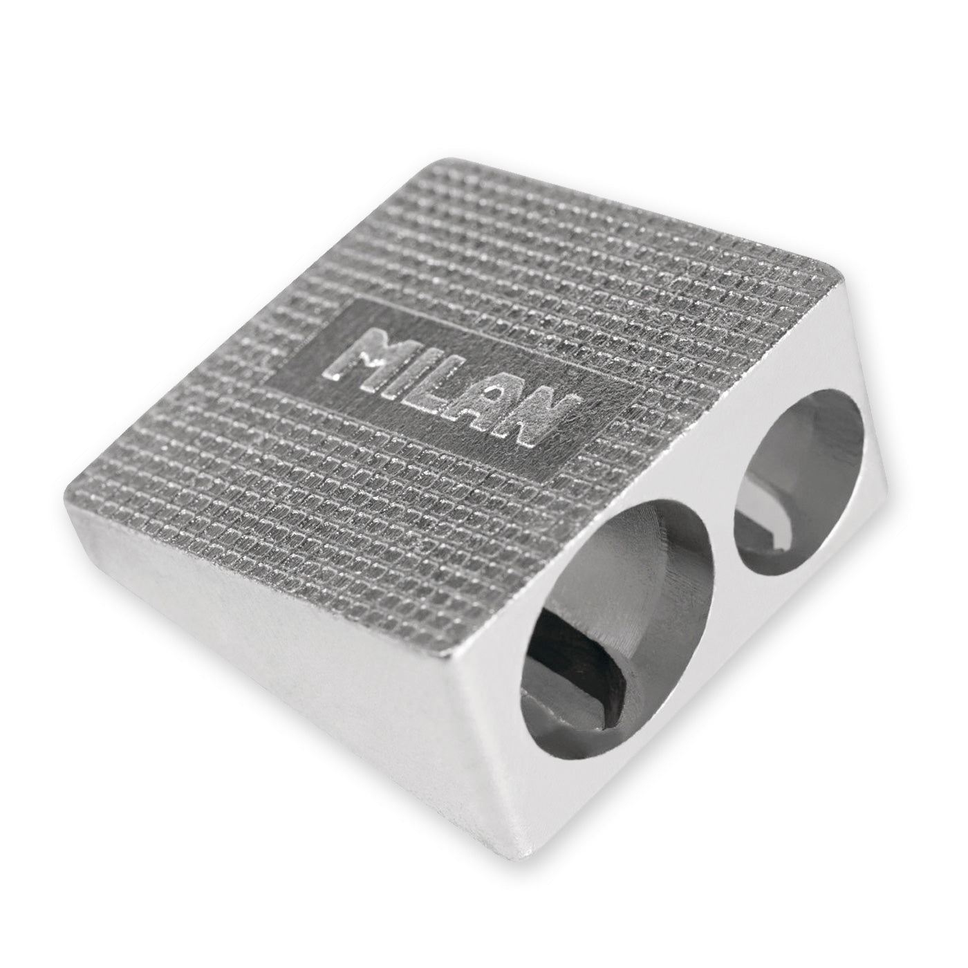 Milan Metal Pencil Sharpener Double Hole - School Depot NZ