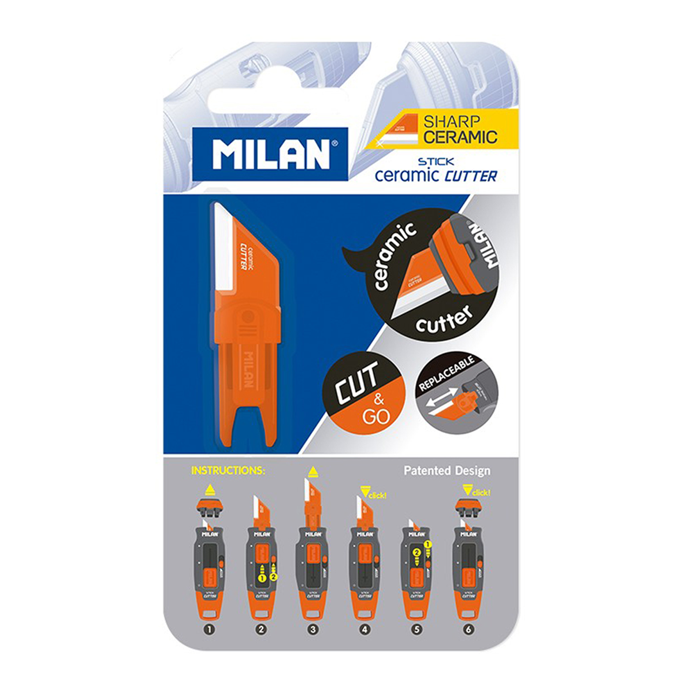 Milan Ceramic Blade for Stick Cutter