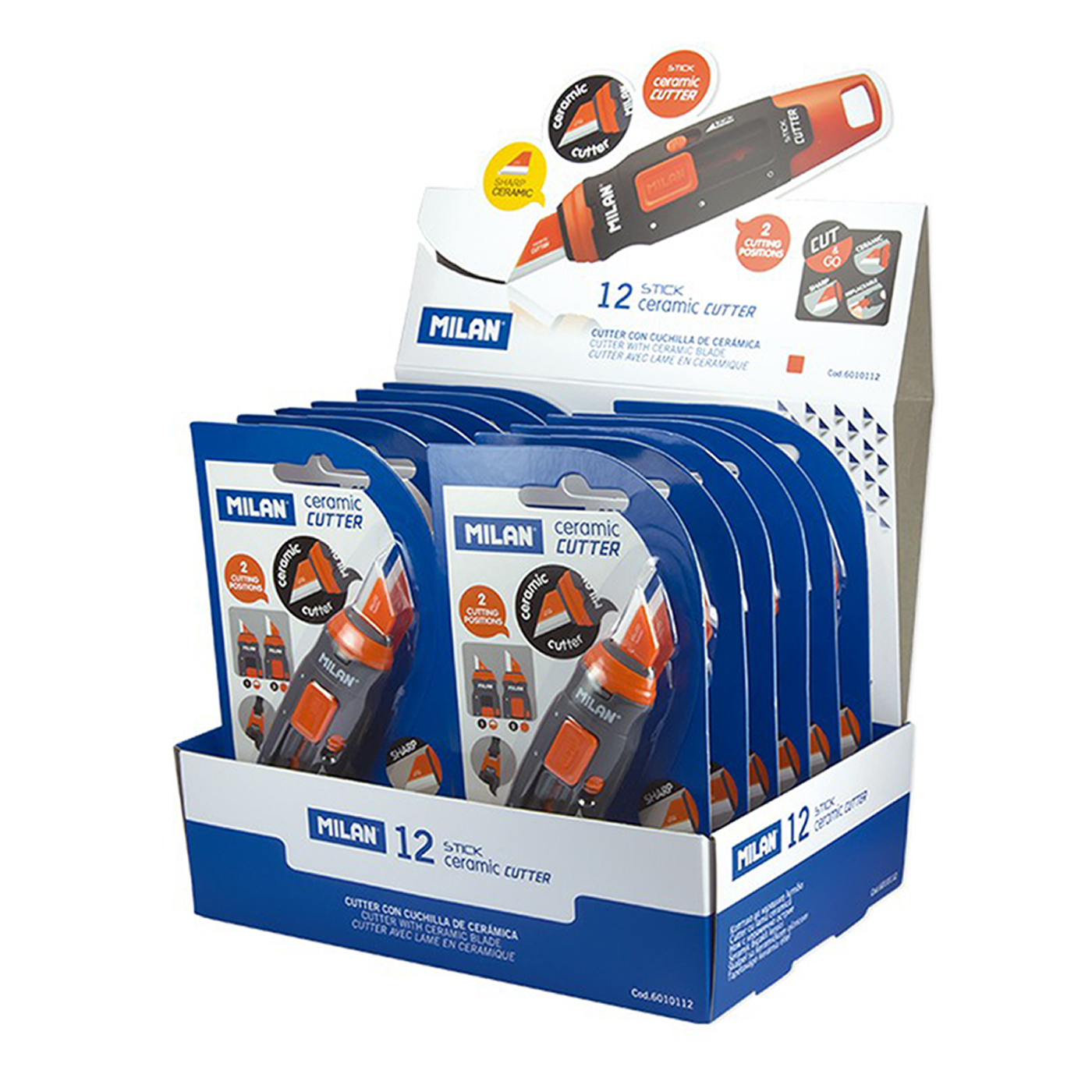 Milan Stick Cutter with Ceramic Blade