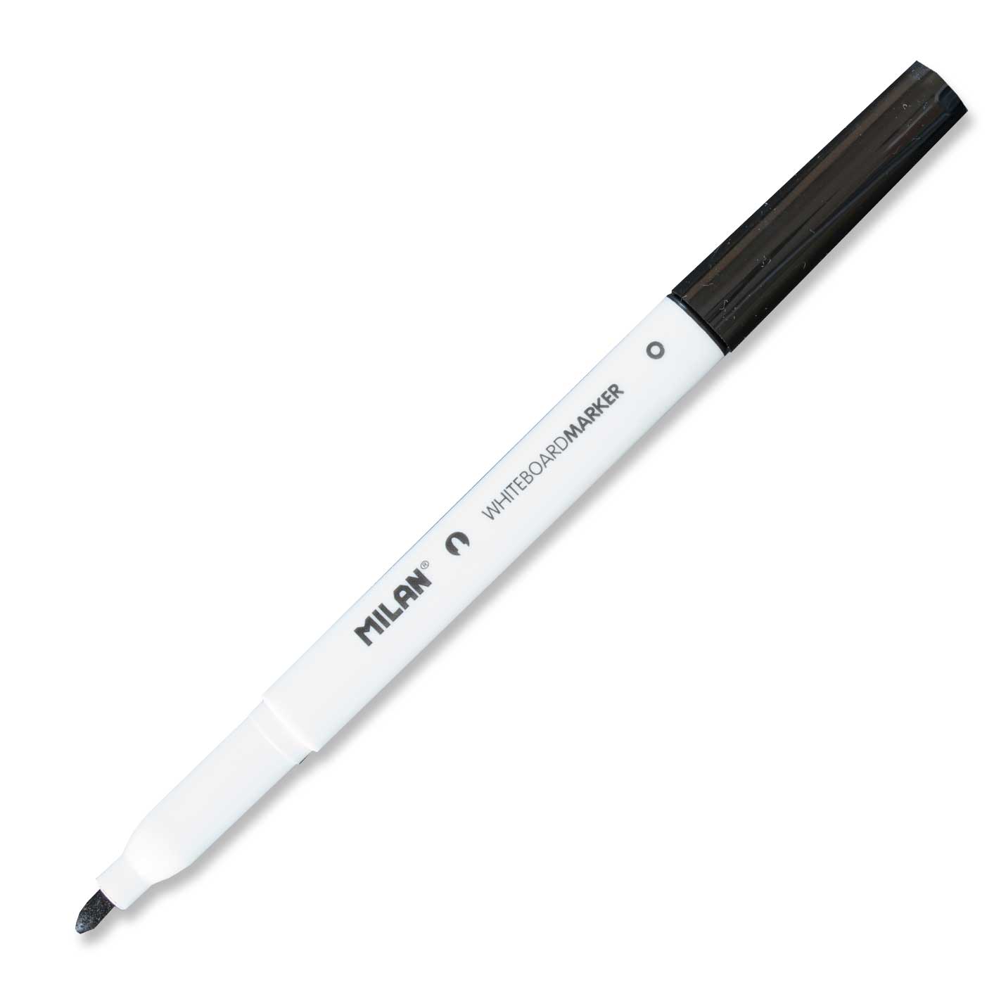 Milan Whiteboard Marker Fine Bullet Tip Black